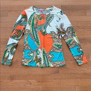 Colorful Paisley Women's Top